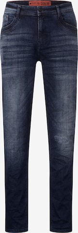 Street One MEN Slim fit Jeans in Blue: front