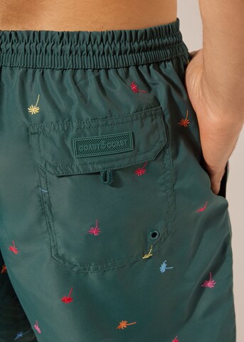 CALZEDONIA Regular Board Shorts in Green