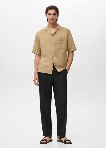 MANGO MAN Regular Hose 'Darin' in Schwarz