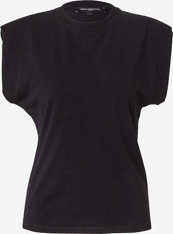 FRENCH CONNECTION Toppi 'RALLIE' värissä musta: etupuoli