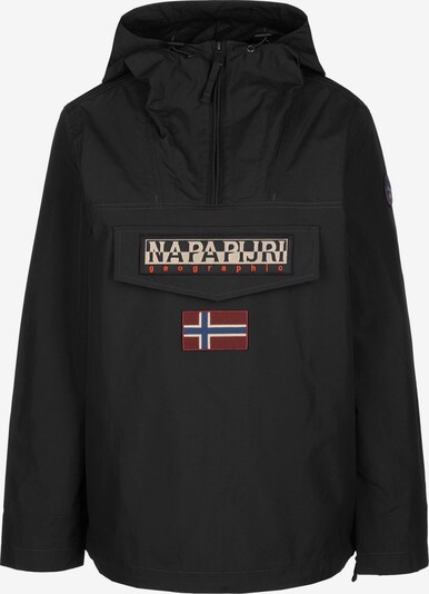 NAPAPIJRI Jacke 'Rainforest' in beige / schwarz, Produktansicht