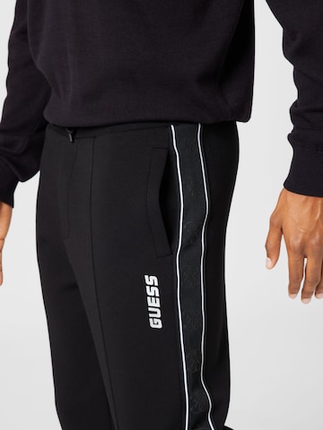 GUESS Tapered Workout Pants 'MICKEY' in Black