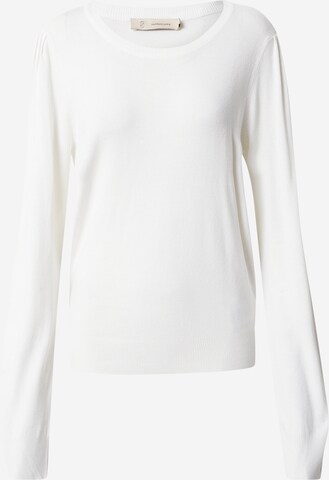 Pull-over 'Tana' Peppercorn en blanc : devant