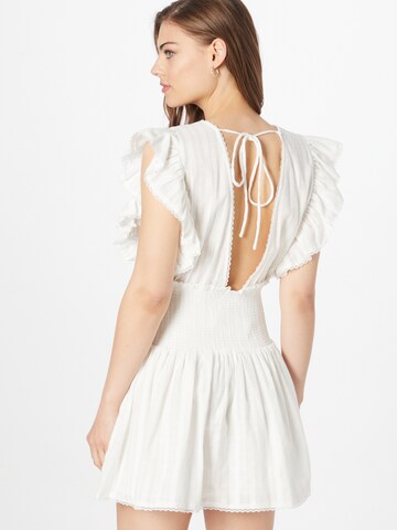 Robe d’été 'Iris' Designers Remix en blanc