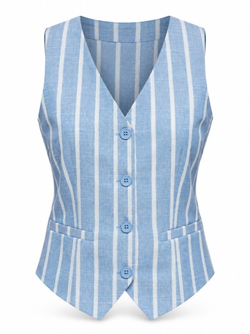 Ombre Bodywarmer in Blauw: voorkant