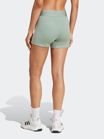 ADIDAS PERFORMANCE Skinny Sportshorts 'Hyglm' in Grün