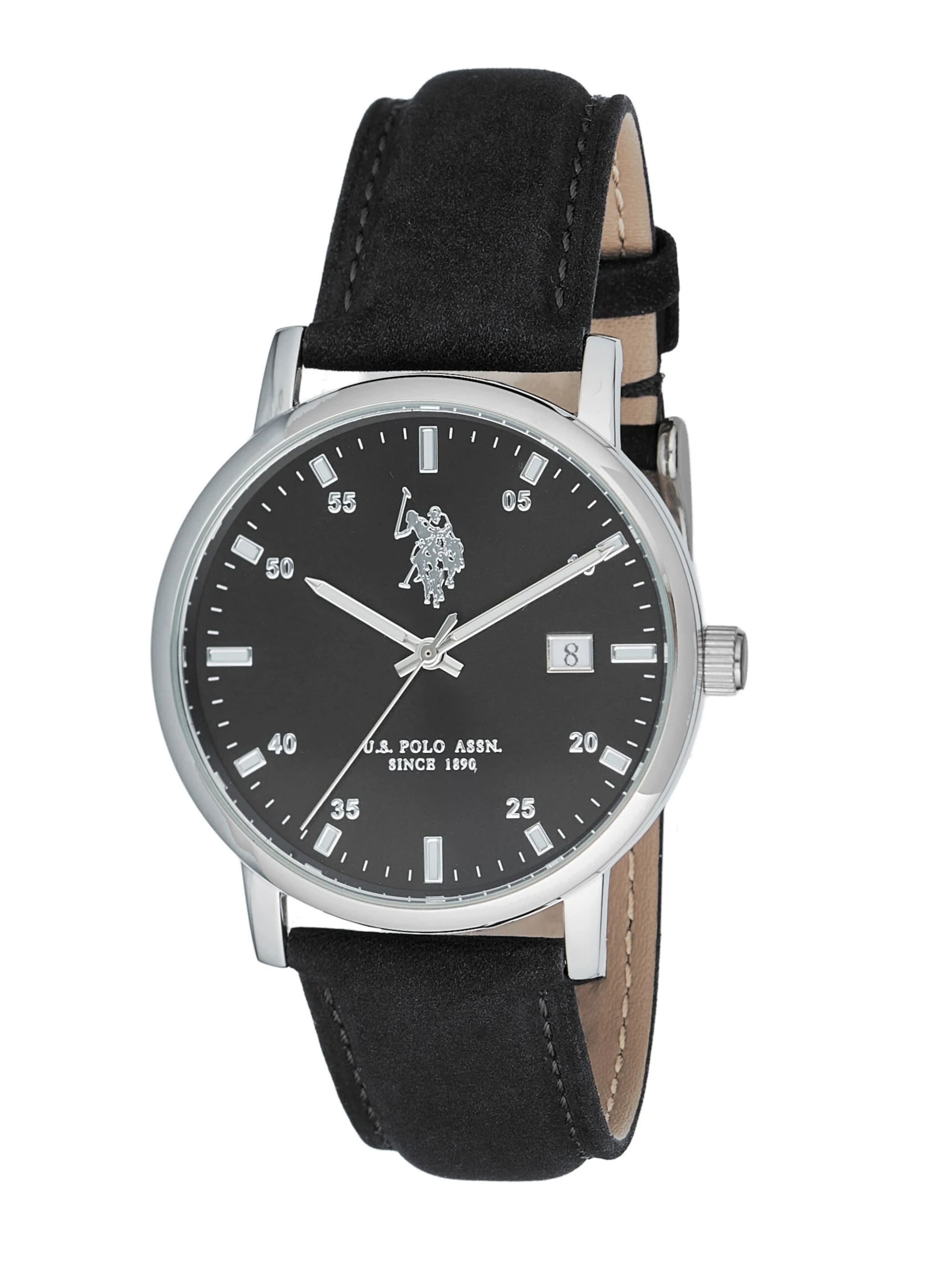 Montre à affichage analogique 'Osman' U.S. POLO ASSN. en noir : devant