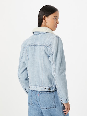 LEVI'S ® Between-season jacket 'Original Sherpa Trucker' in Blue