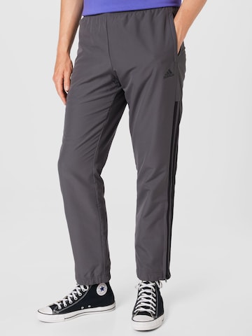 ADIDAS PERFORMANCE Workout Pants 'SAMSON' in Grey: front