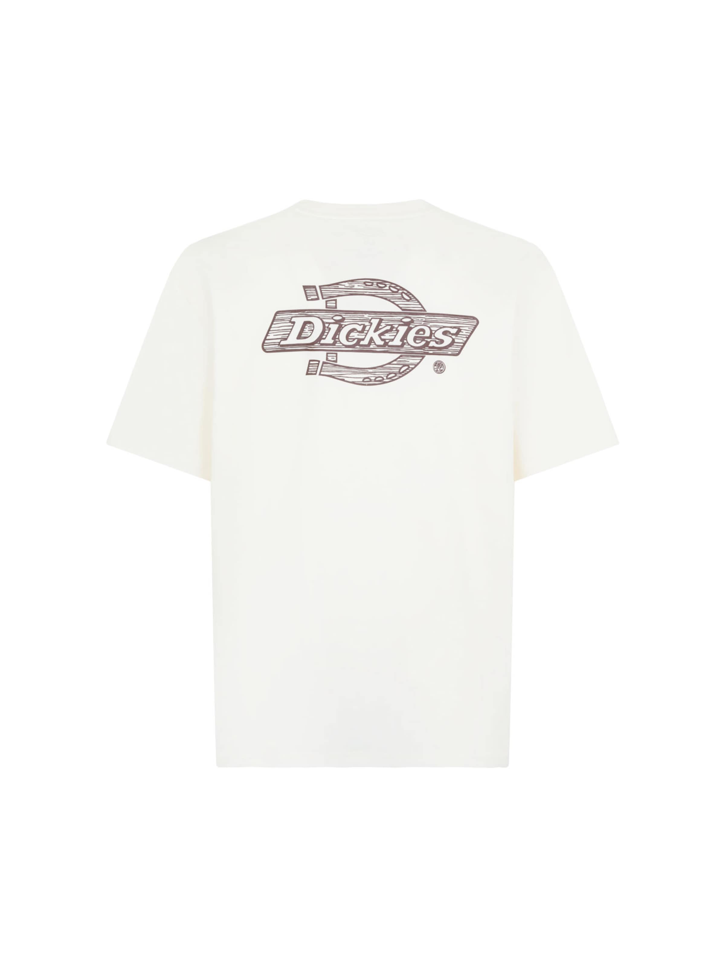 Maglietta 'WOOD' di DICKIES in bianco