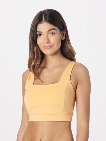 Urban Classics - Soutien Bustier Soutien em laranja: frente