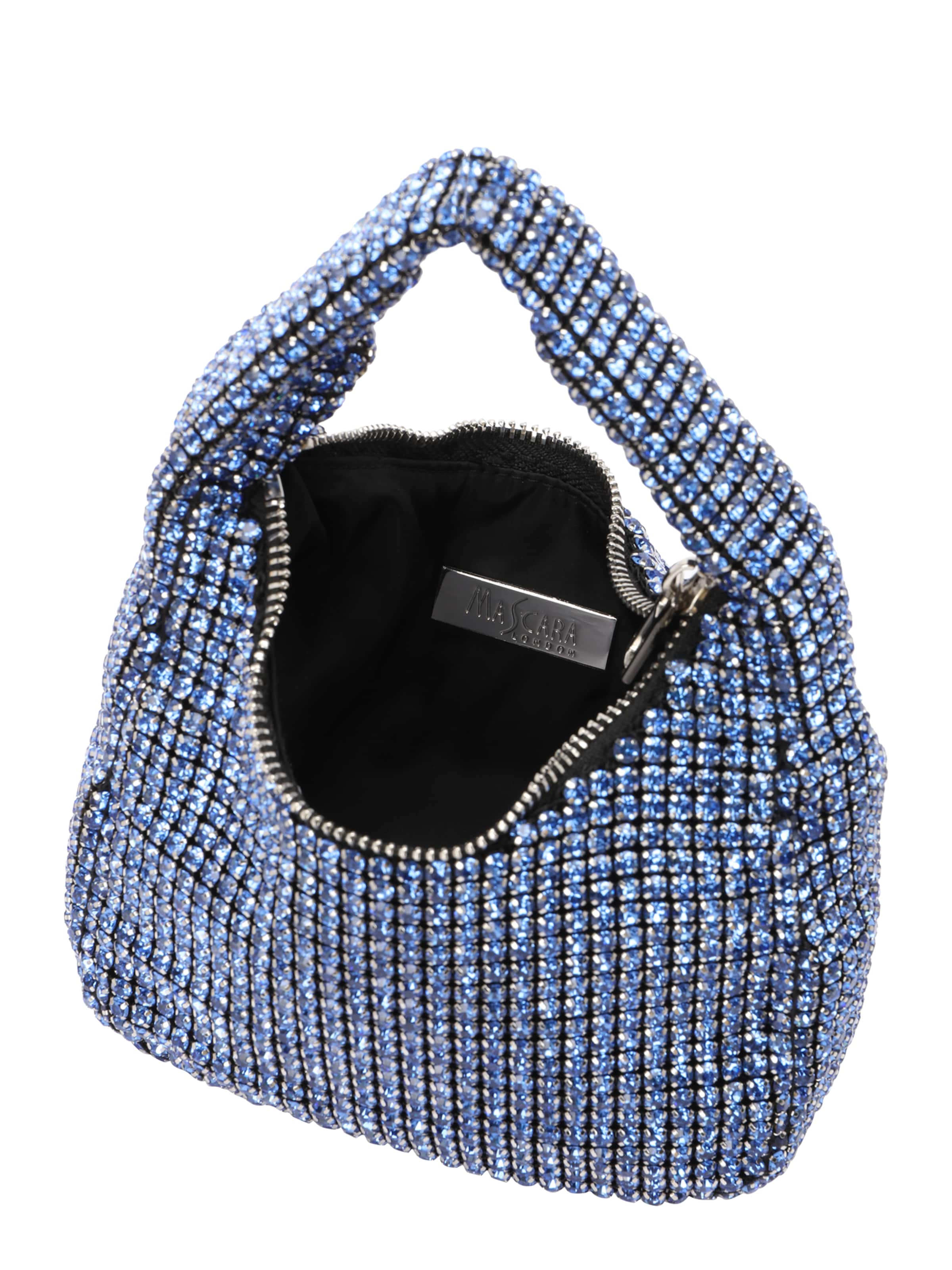 Poșete de la mascara pe albastru