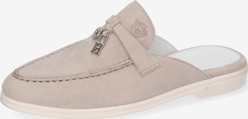 MELVIN & HAMILTON Pantolette 'Adley 15' in Grau: Vorderseite