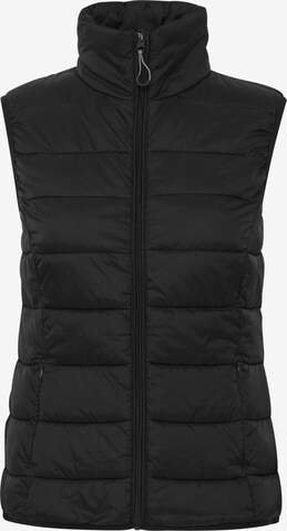 Oxmo Vest 'Bena' in Black: front