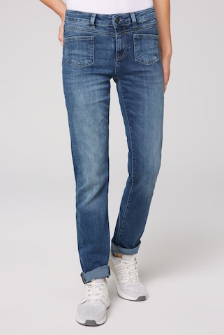 Soccx Regular Jeans in Blau: predná strana