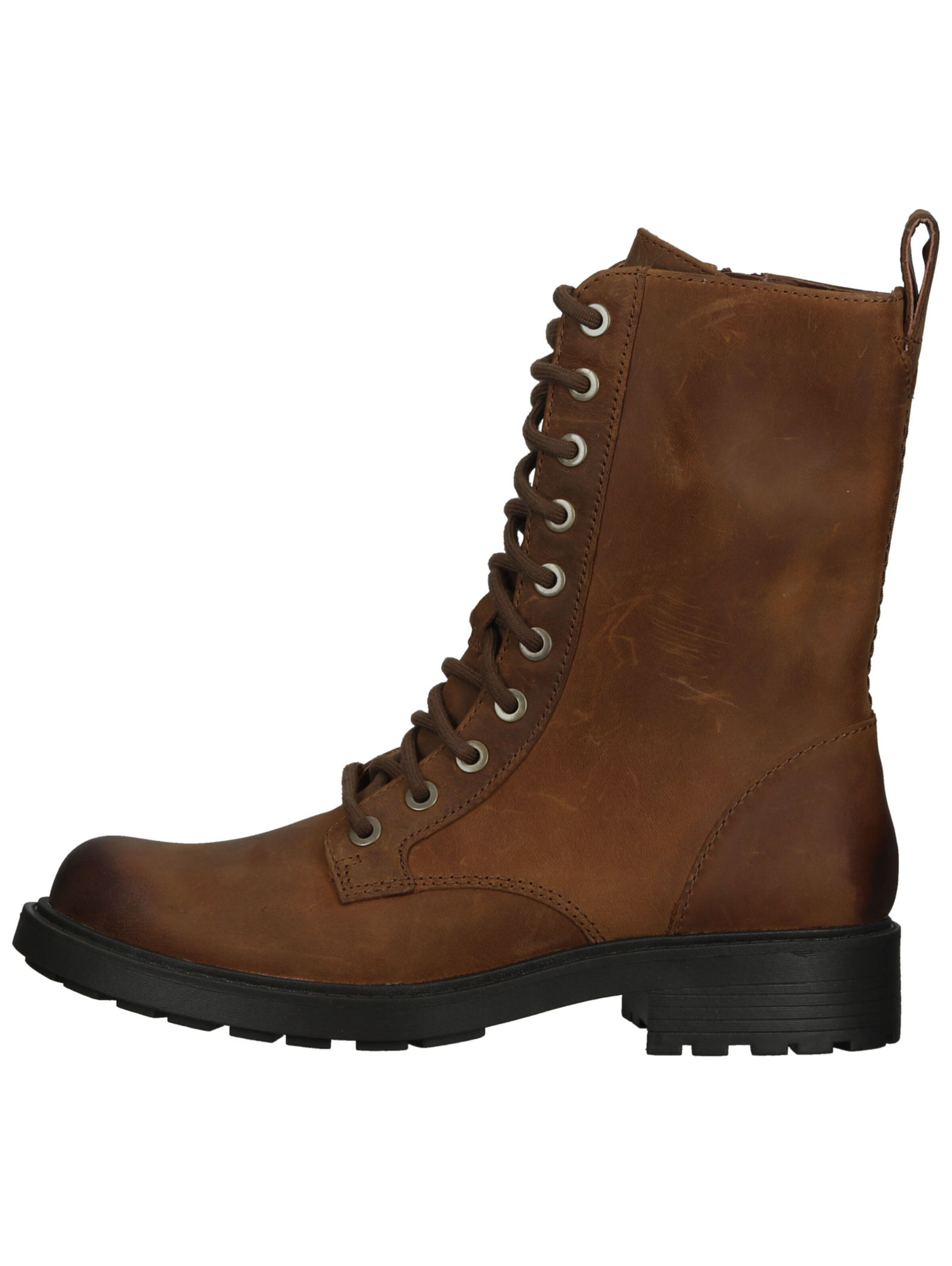 Clarks brown lace up boots hotsell