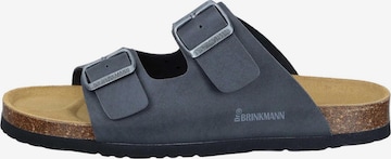 DR. BRINKMANN Pantolette 'Bonillo' in Grau: Vorderseite
