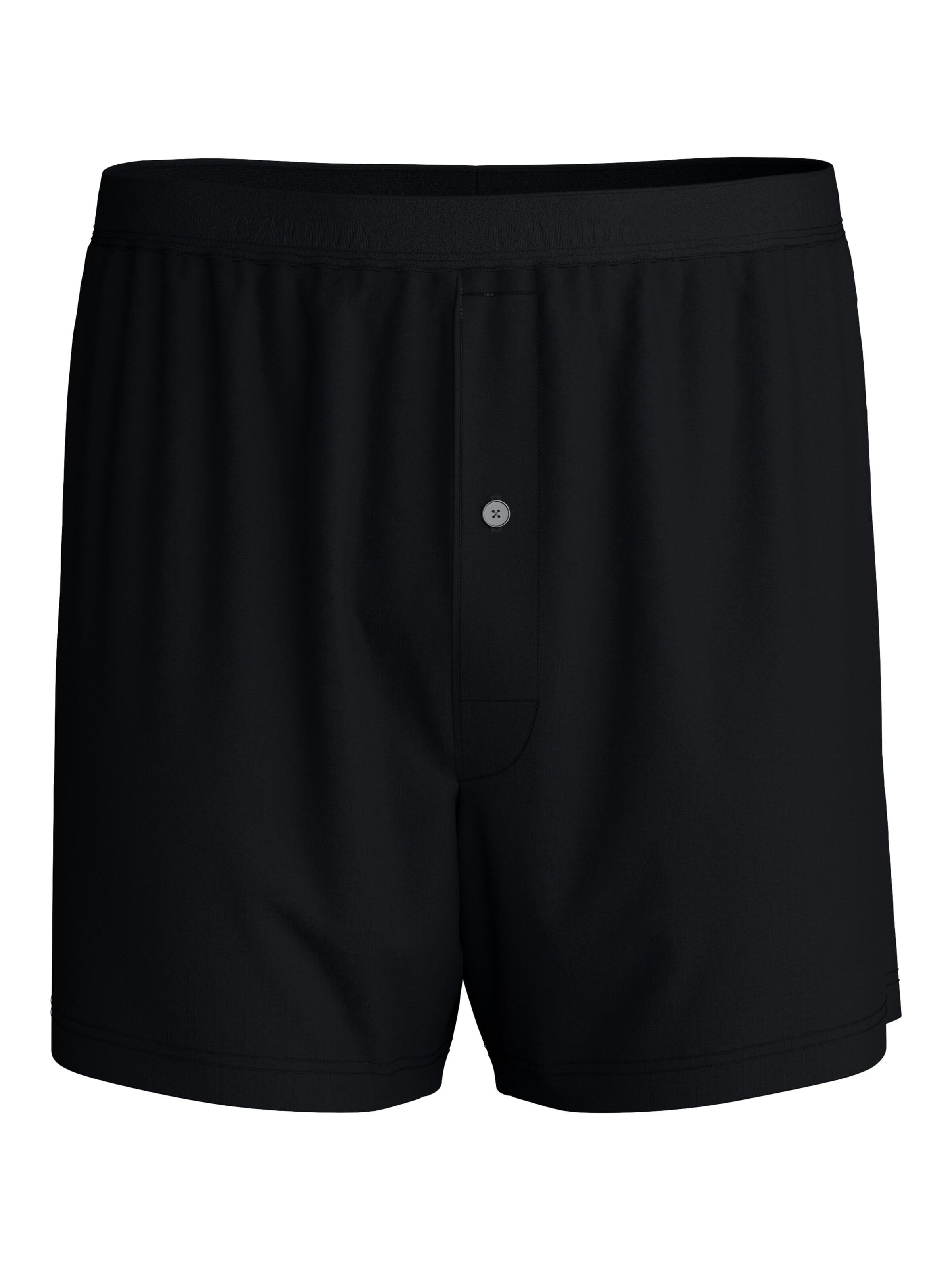 CALIDA Boxershorts 'Natural Cooling'‌‌ in Schwarz: Vorderseite