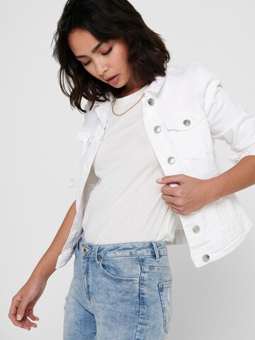 Veste mi-saison 'Tia' ONLY en blanc