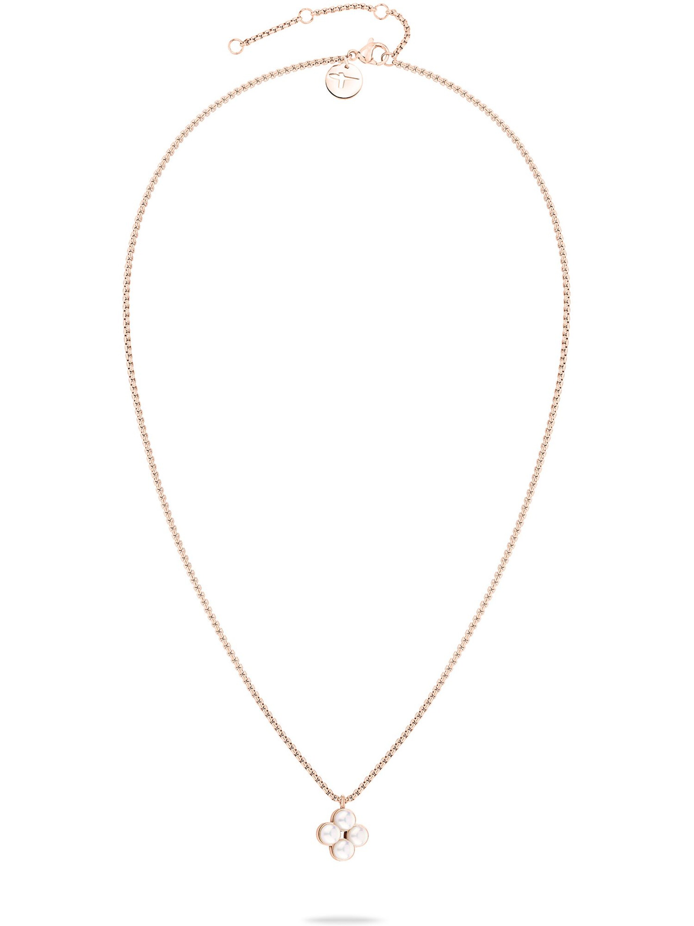 Tamaris Kette in Pink: Vorderseite