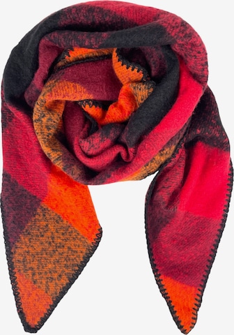 Kumixi Sjaal 'Karo' in Rood: voorkant