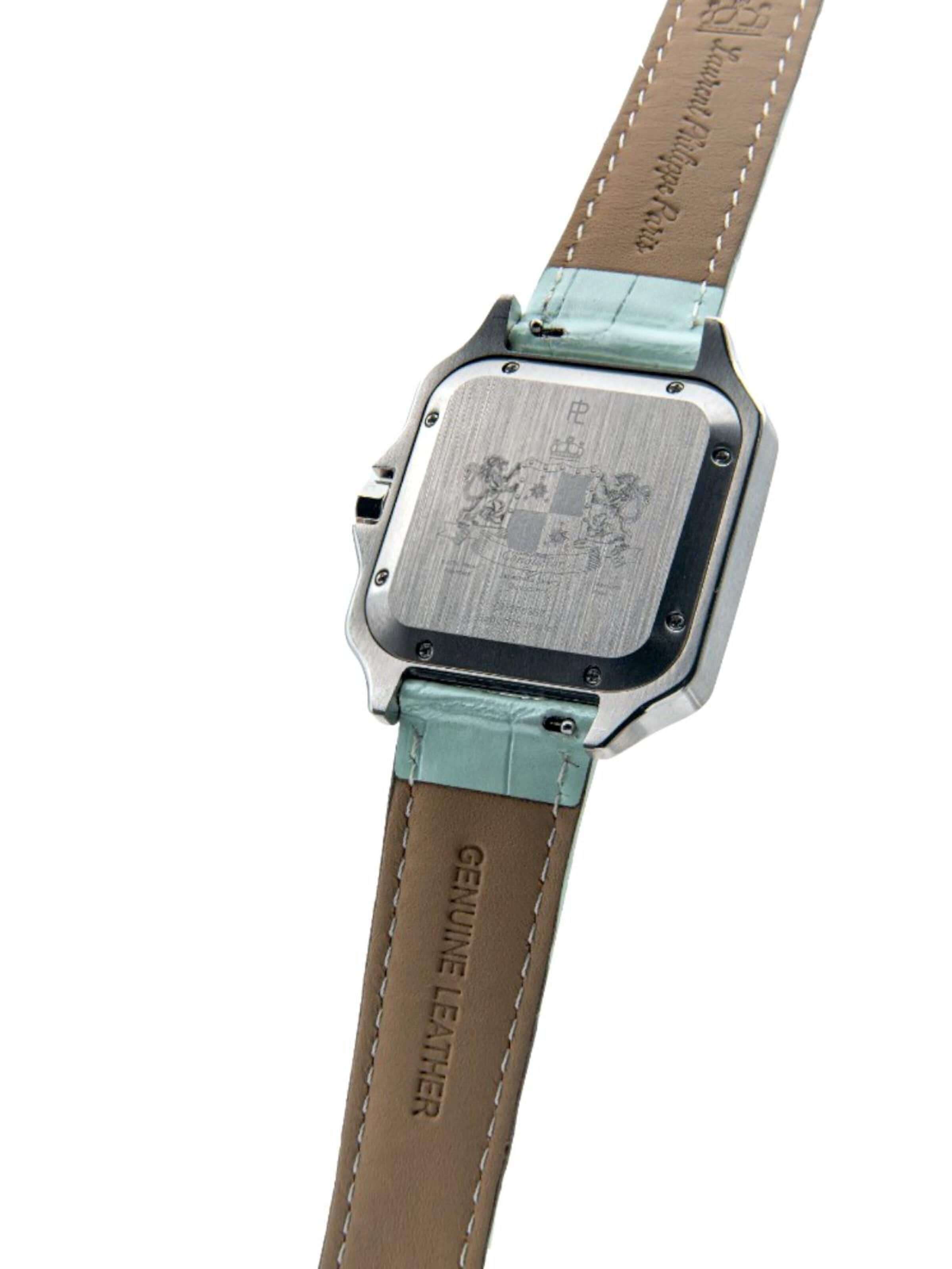 Laurent Philippe - Reloj analógico 'Conqueror Emerald – Nude Mint' en verde