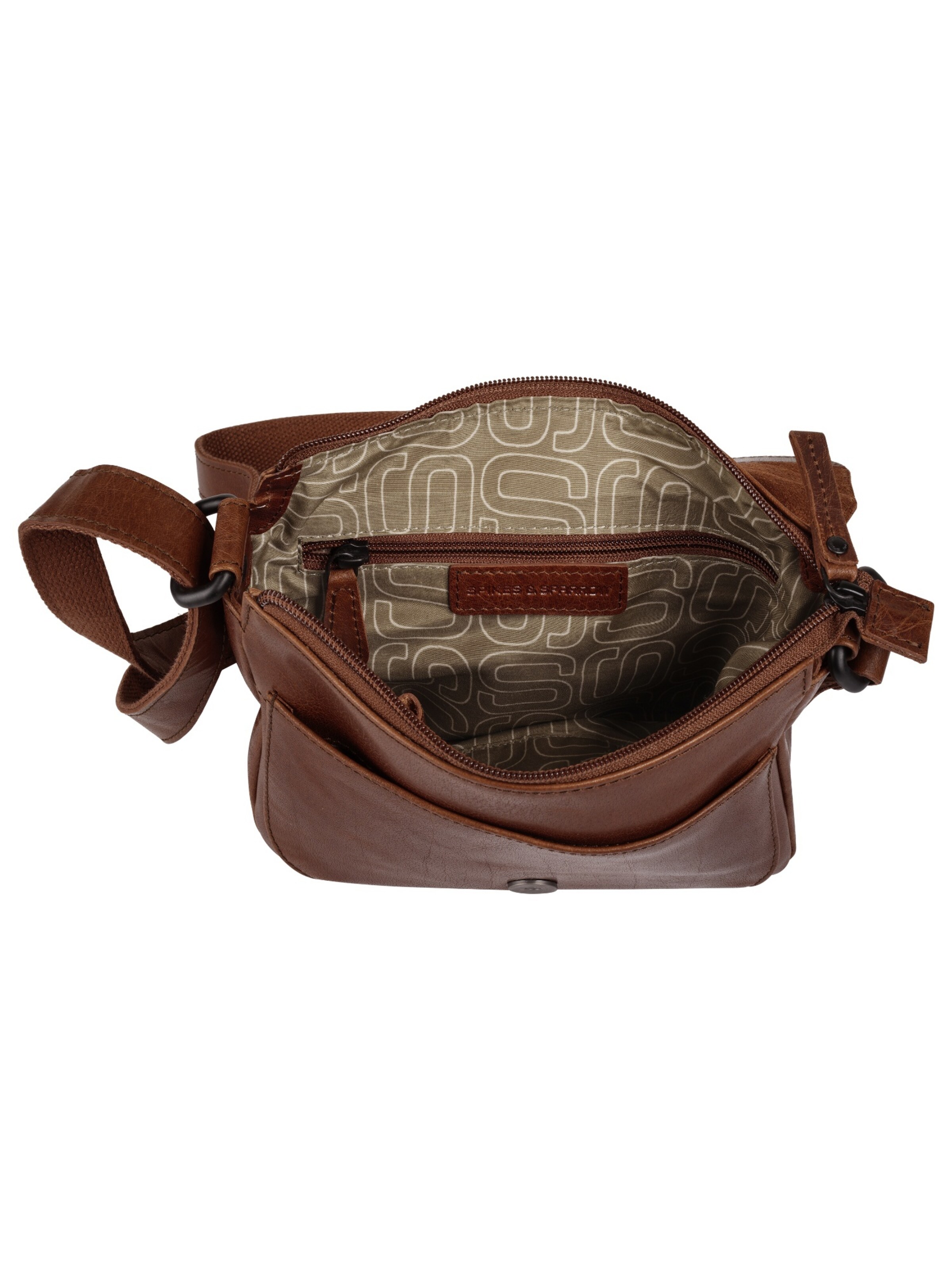 Spikes & Sparrow Crossbody Bag in Brown