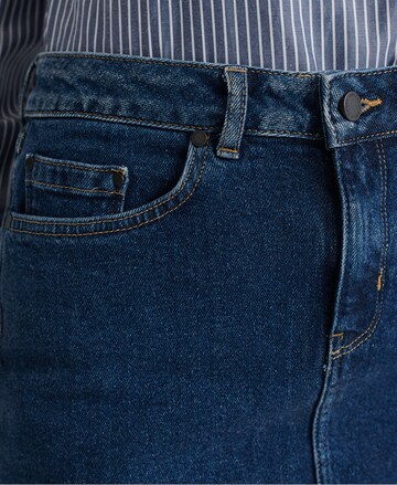 Superdry Jeans-Minirock in Blau