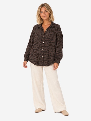 Seasons of April Blouse 'LEO QUEEN' in Bruin