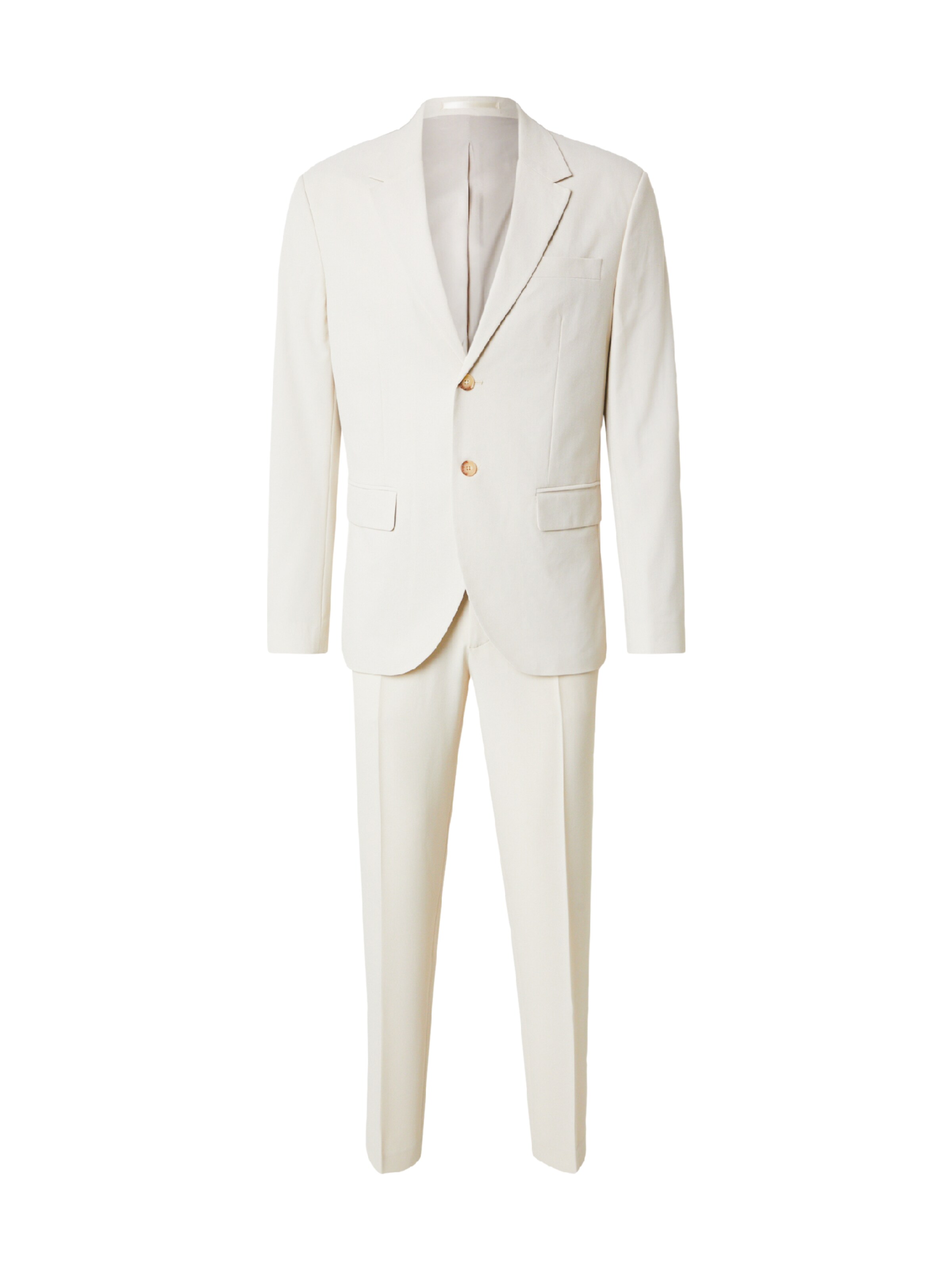 Jack & Jones Premium Normalny krój Garnitur 'JPRBLAMARTIN' w kolorze beżowy: przód