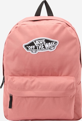 VANS Backpack 'REALM' in Pink: front