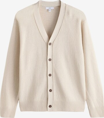 Next Neuletakki värissä beige: etupuoli