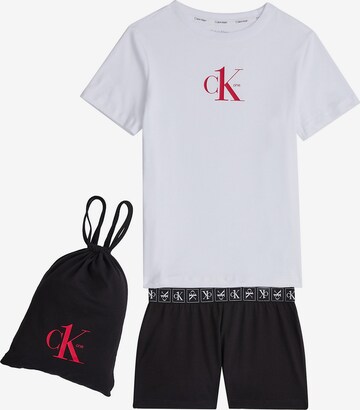 Pyjama Calvin Klein Underwear en noir : devant