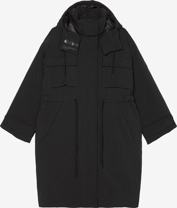 Marc O'Polo DENIM Χειμερινό παλτό σε μαύρο: μπροστά