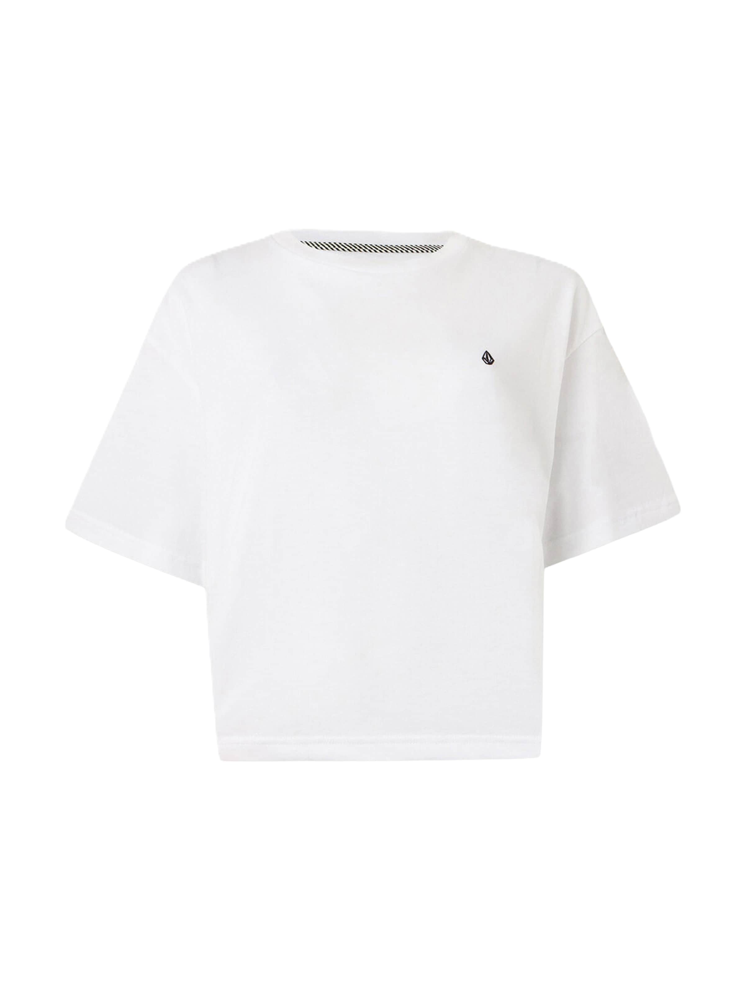 Volcom - Camisa 'STONE BLANKS UP' em branco: frente