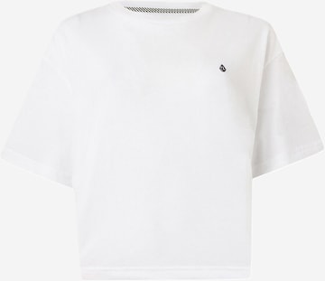 Maglietta 'STONE BLANKS UP' di Volcom in bianco: frontale