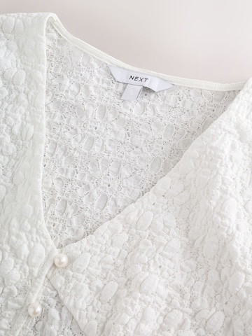 Next Bluse in Weiß