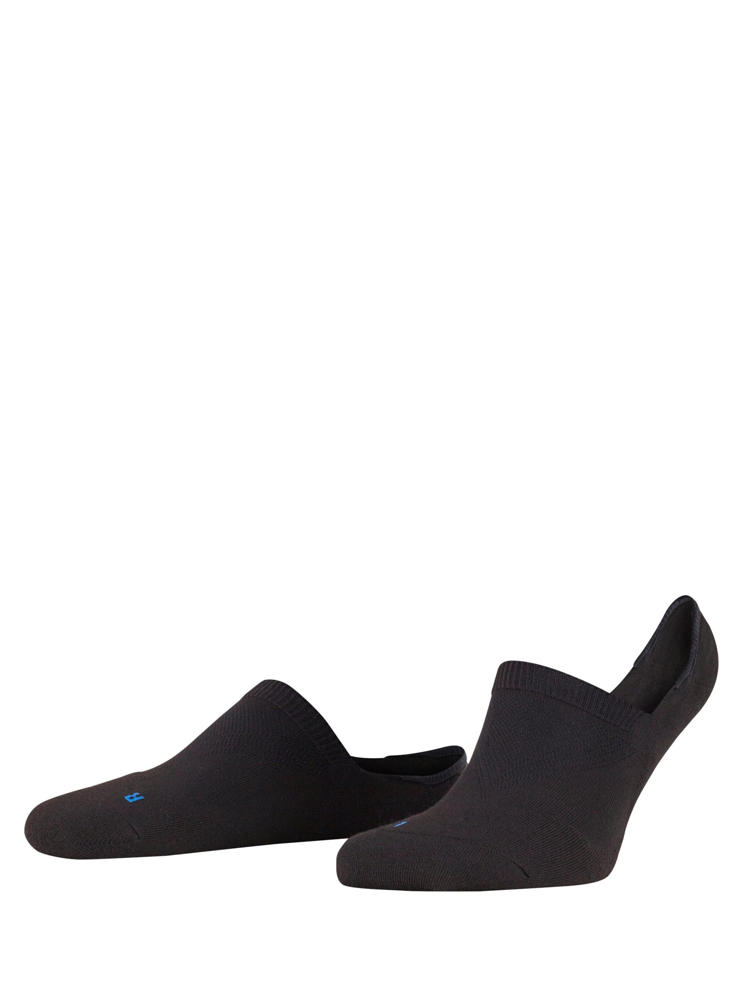 FALKE Füßlinge 'Cool Kick'‌‌ in Schwarz: Vorderseite