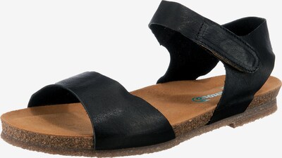 Greenova Riemensandale ' Averio' in schwarz, Produktansicht