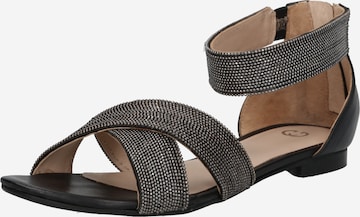 GERRY WEBER Sandals 'Gadera 11' in Black: front