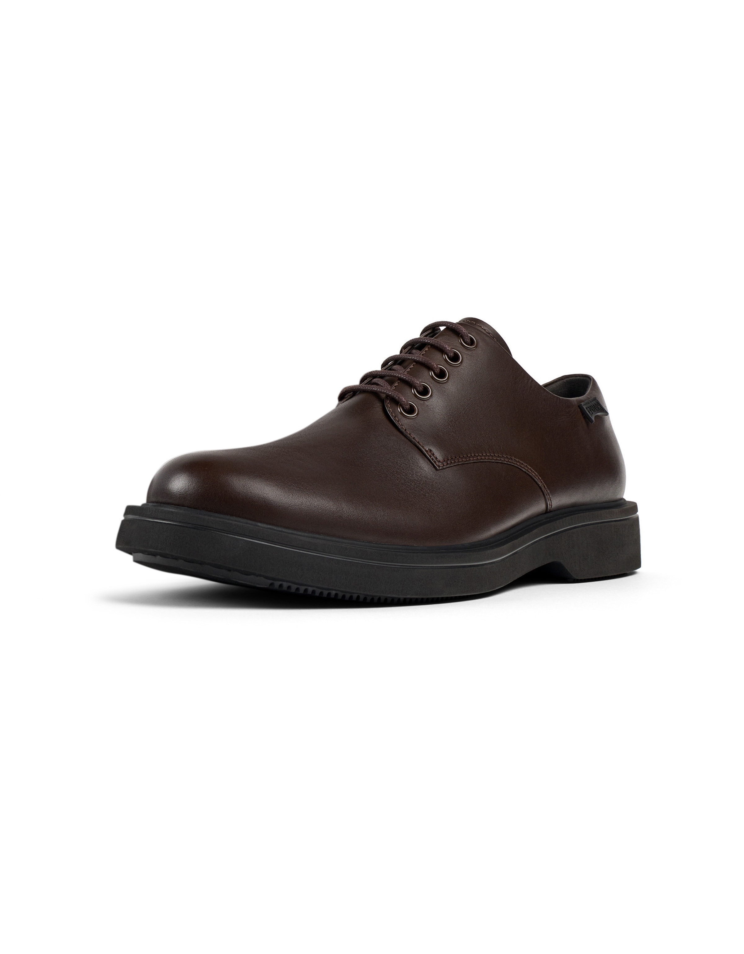 Scarpa stringata 'Norman' di CAMPER in marrone: frontale