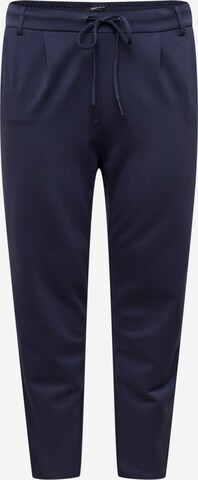 ONLY Curve - Pantalón plisado 'POPTRASH LI' en azul: frente