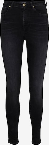 VERO MODA Skinny Jeans 'SOPHIA' in Zwart: voorkant