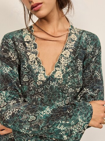Robe Bhoem en vert