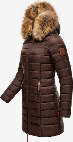 MARIKOO Winter Coat 'Rose' in Brown