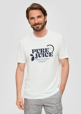 s.Oliver Shirt in White: front