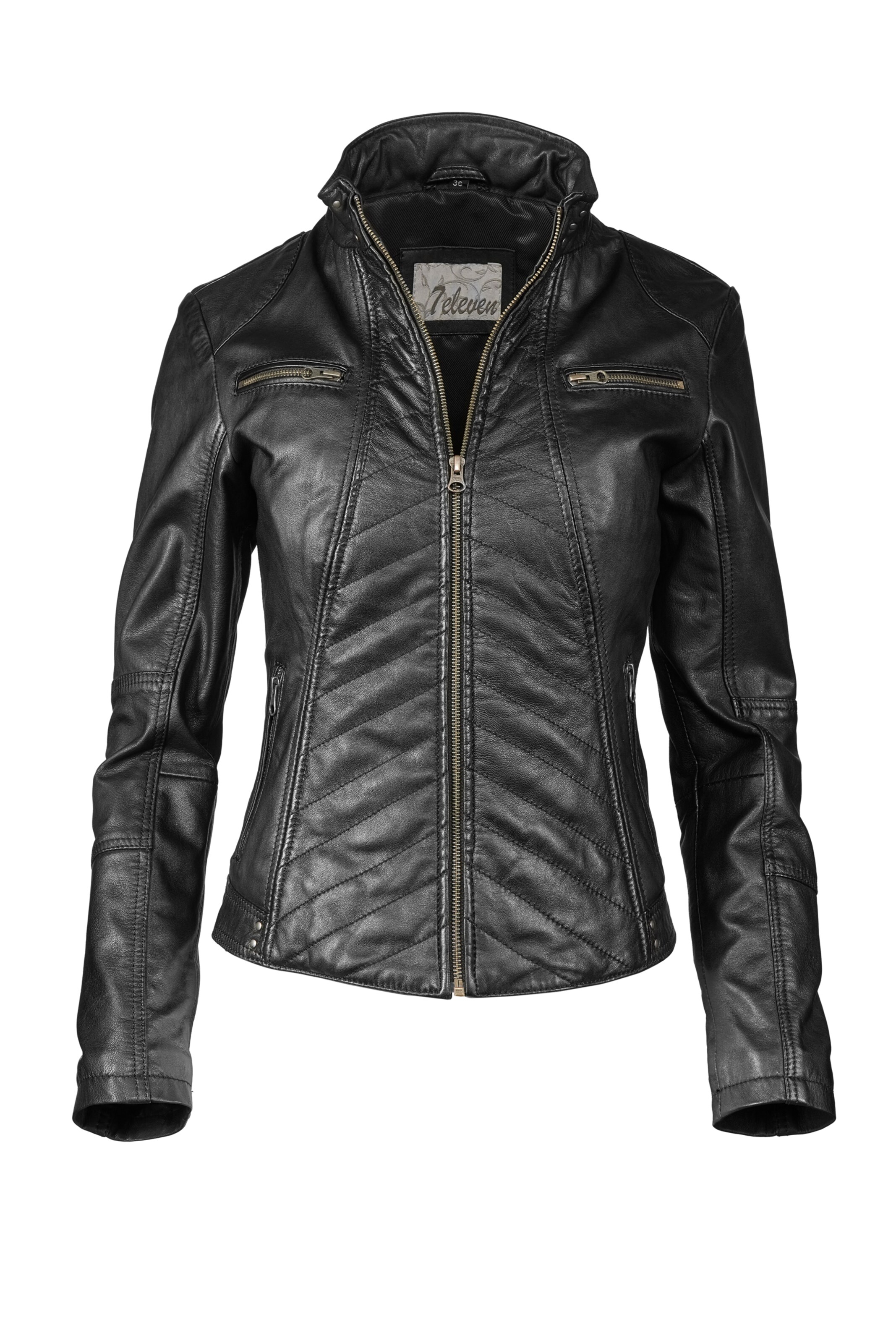 7ELEVEN Between-season jacket 'SERenate' in Black: front