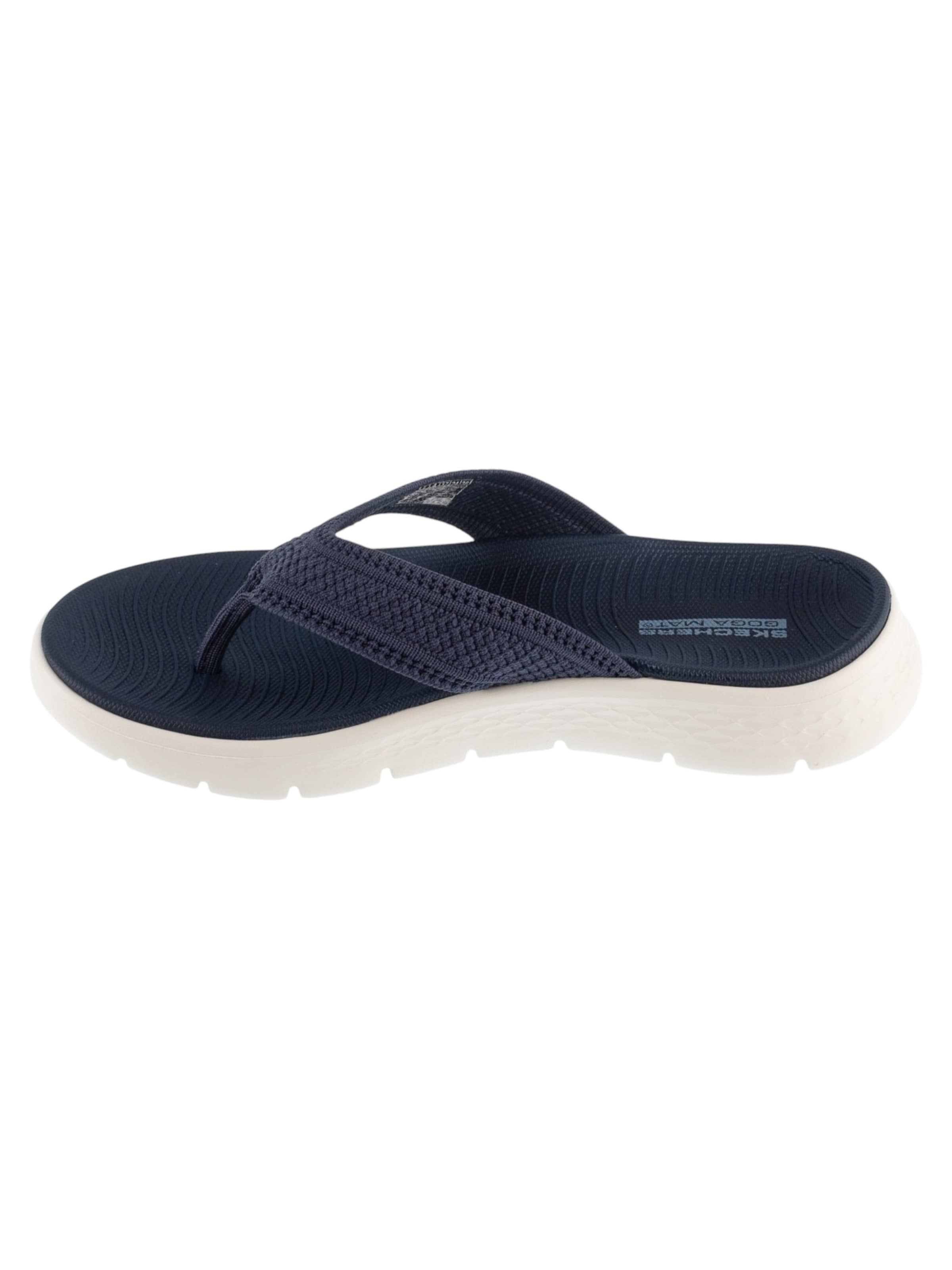 SKECHERS Teenslipper 'Skechers Go Walk Flex Sandal - Holly' in Blauw