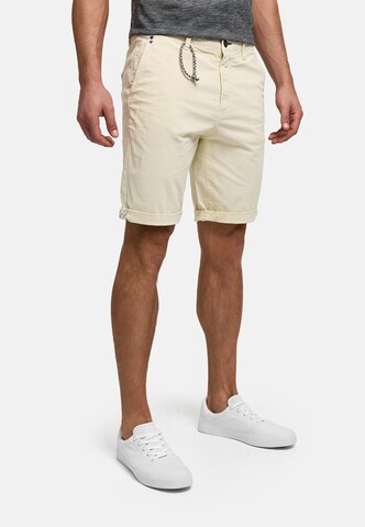 Regular Pantalon chino 'INPifter' INDICODE JEANS en beige