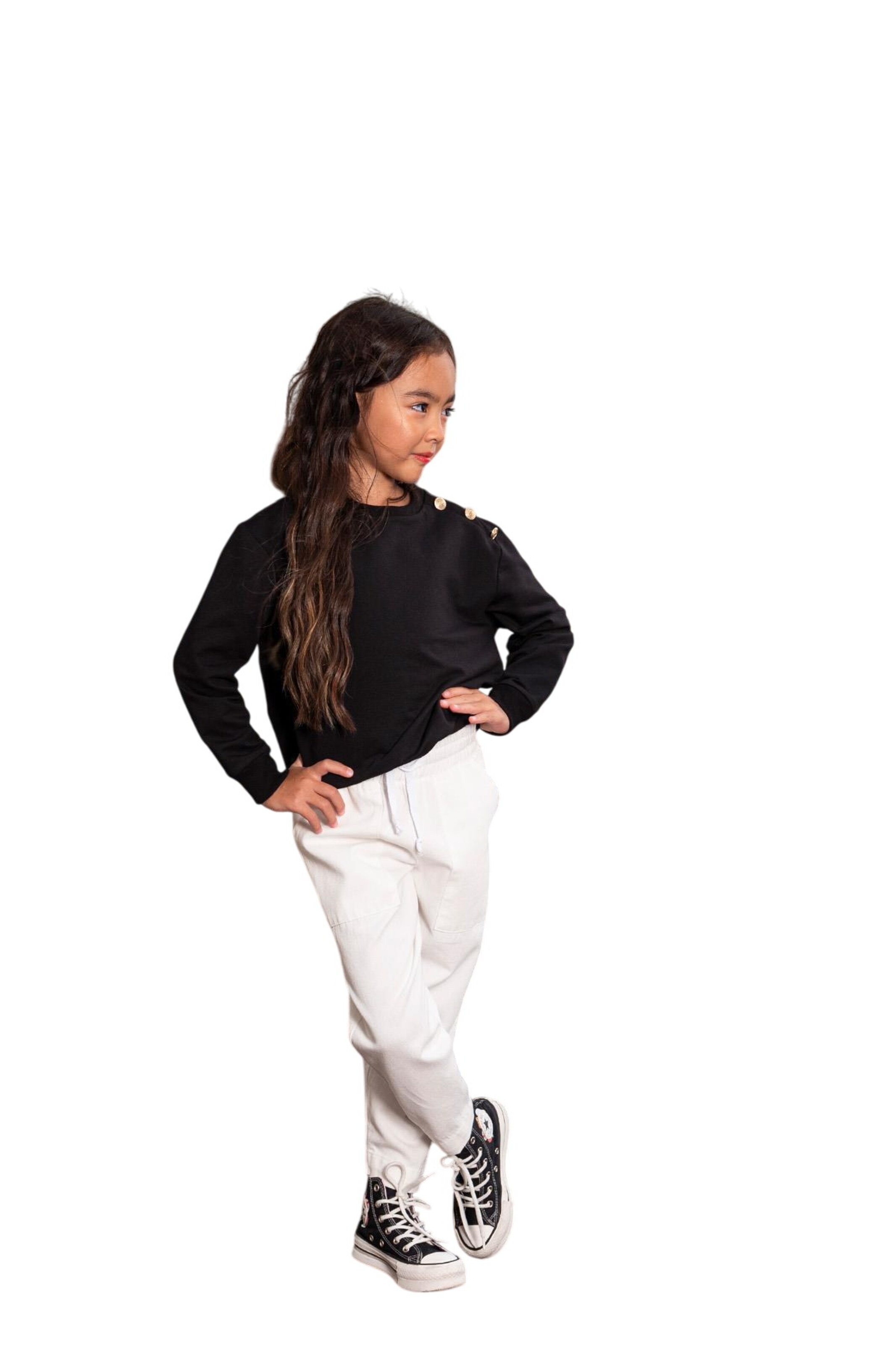 For You Moda Set in Black